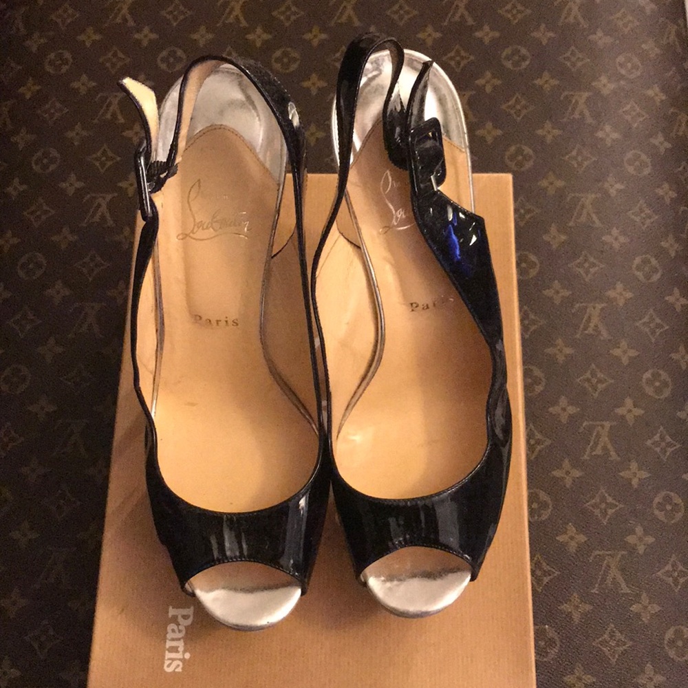 Christian Louboutin Scarpe 140 mm Patent Platform